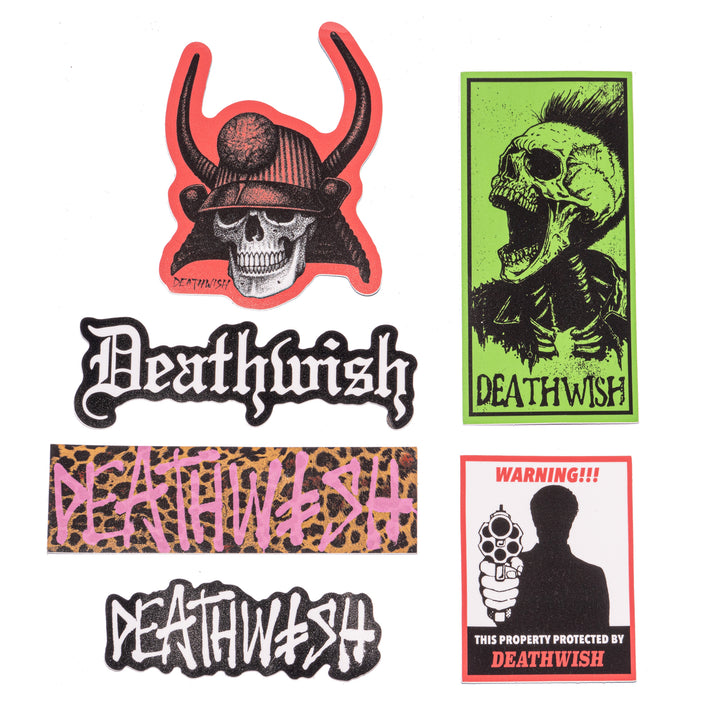 Warning Sticker 6pk