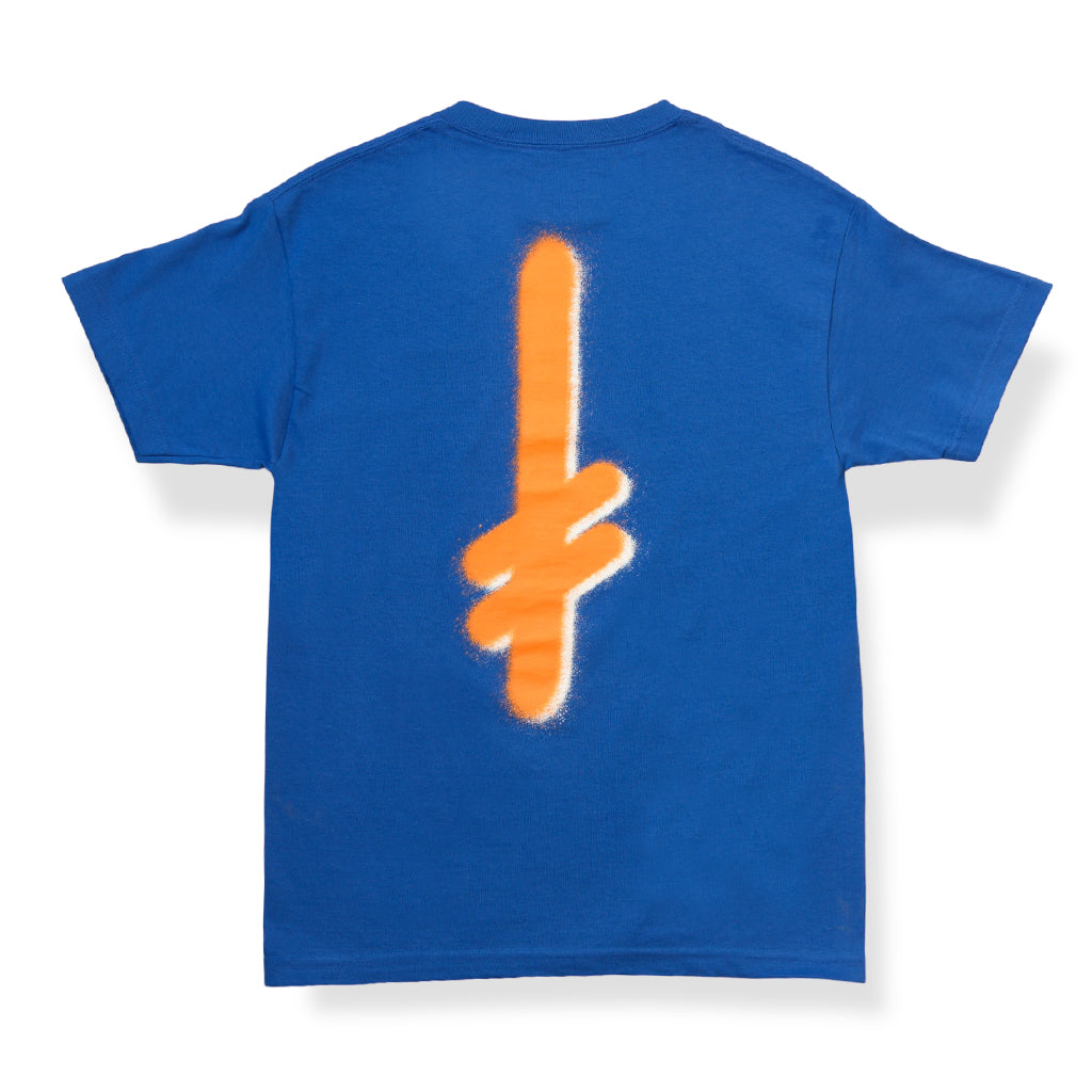 The Truth Tee Royal/Orange