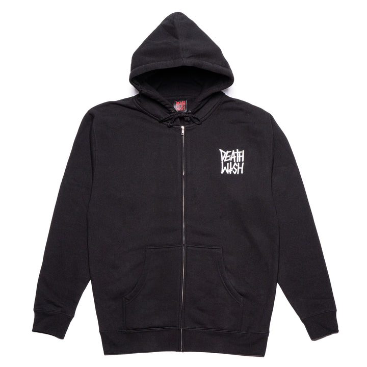 The Truth Zip-Up Black//White