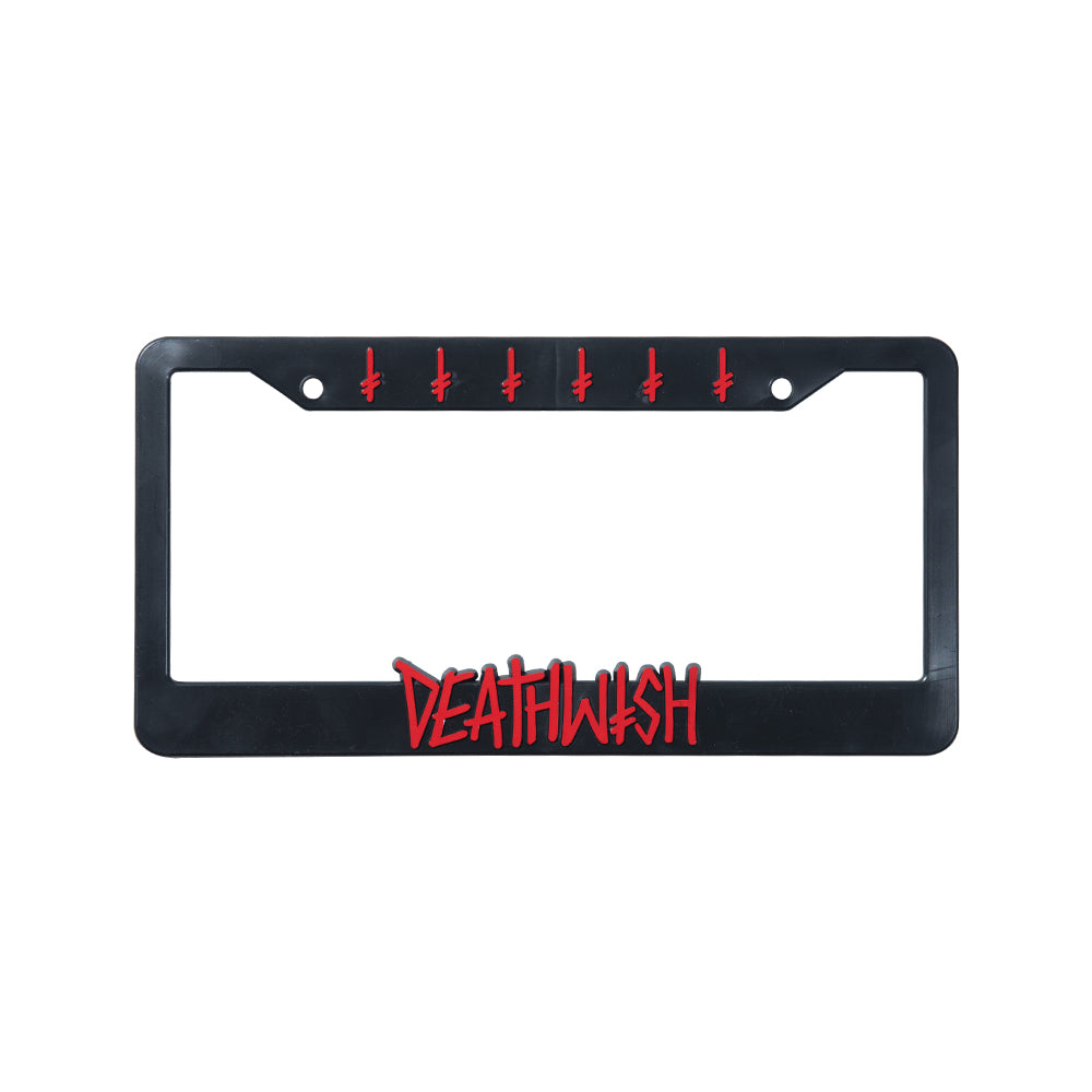 DEATHSPRAY LICENSE PLATE COVER – Deathwish